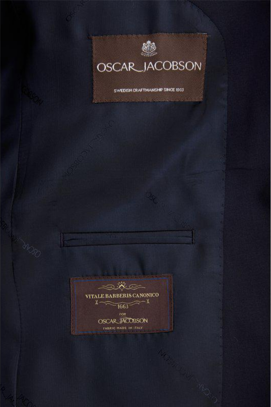 Fogerty Regular Fit Wool Blazer Navy