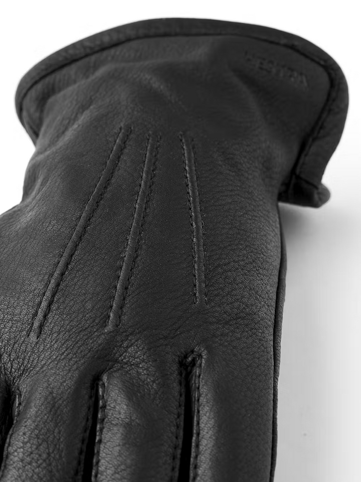 Andrew Deerskin Gloves Black