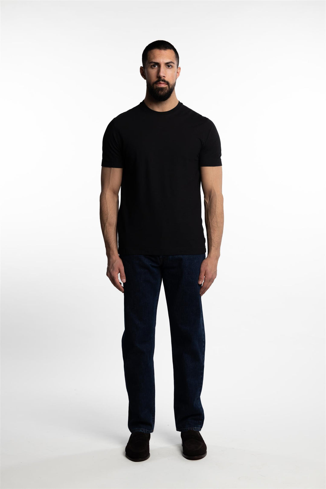 Ice Cotton Short Sleeve T-Shirt Black