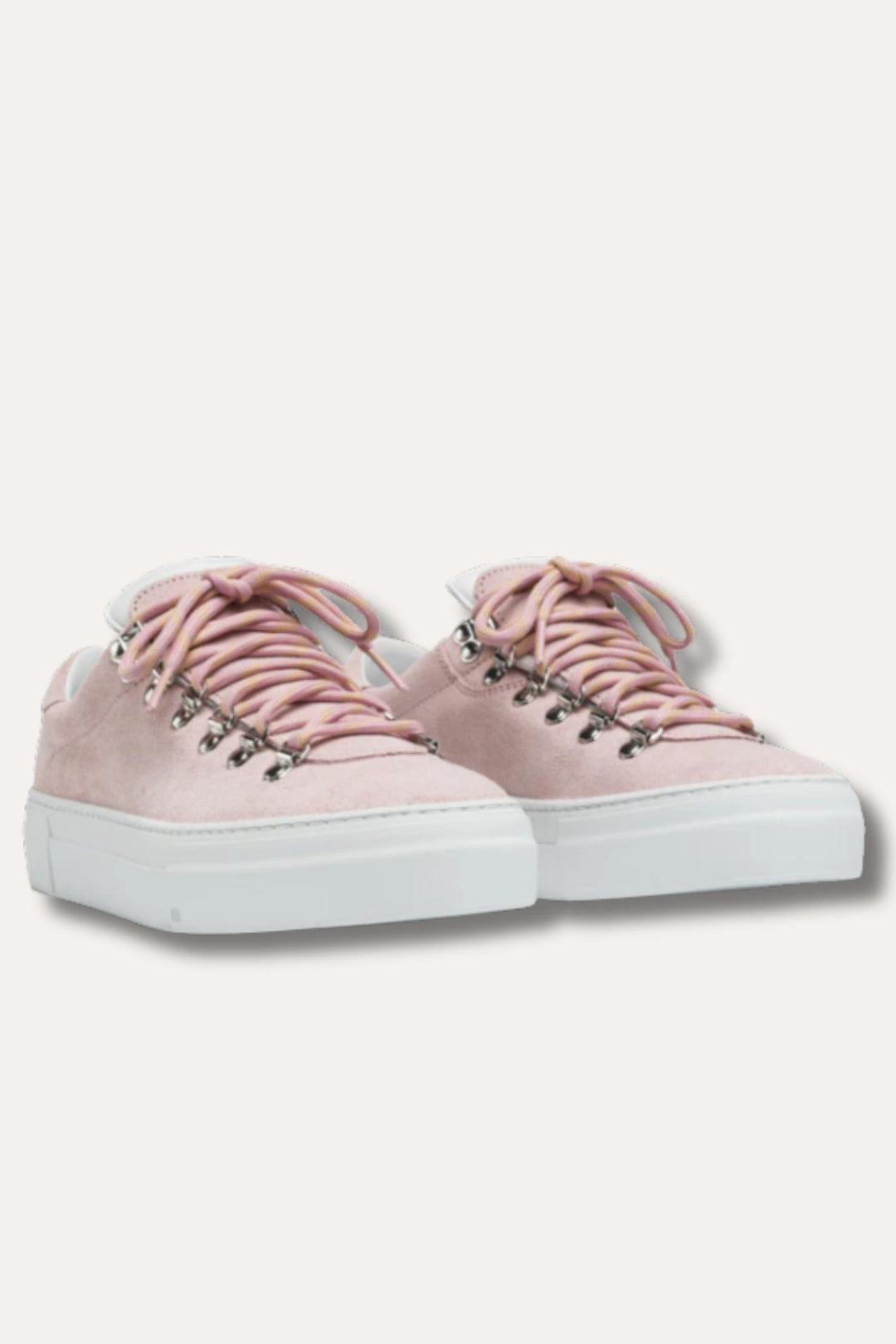 W Marostica Low Platform- Bubblegum Suede