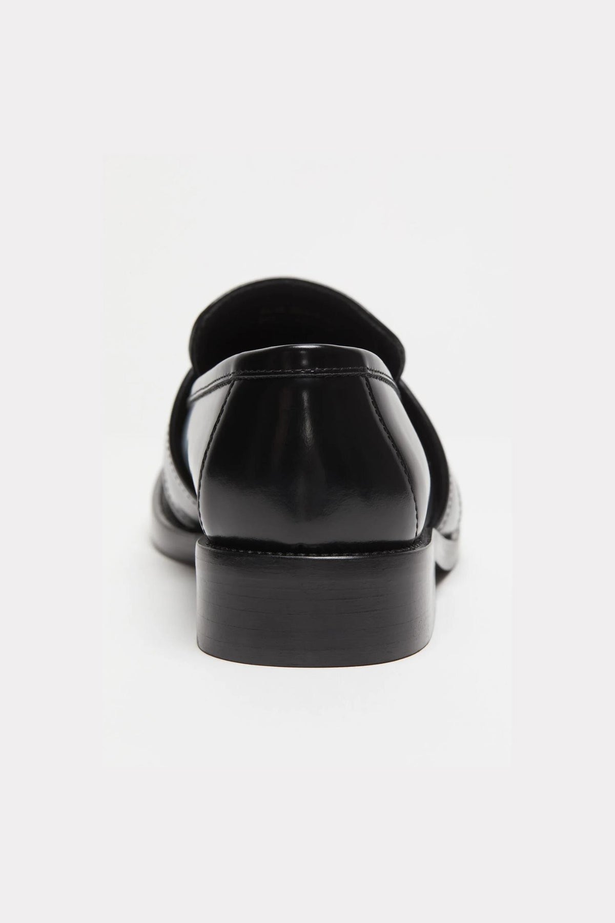 Leather Loafers Black