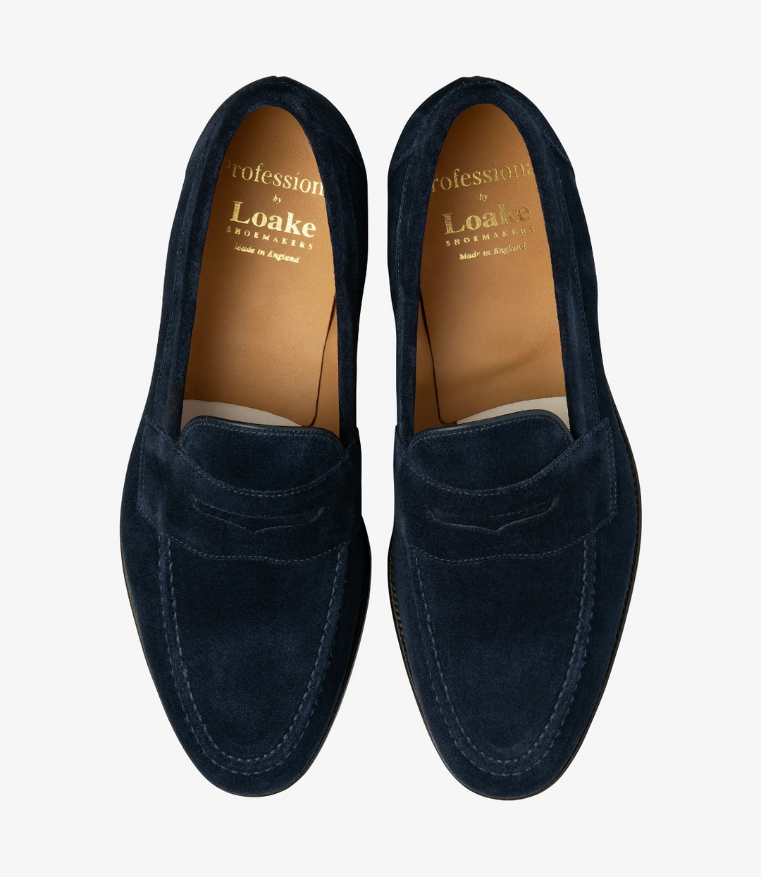 Imperial Penny Loafer Navy Suede