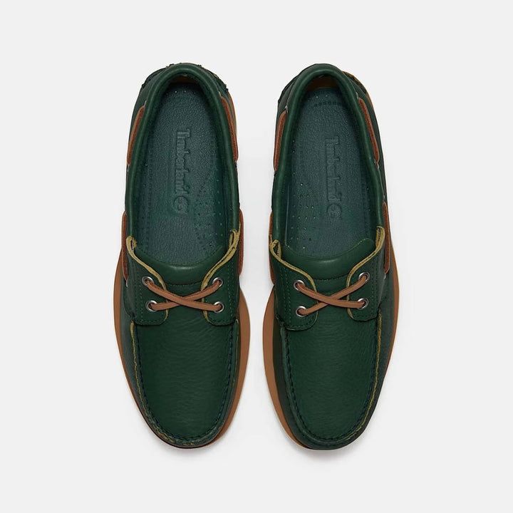 Classic Boat Shoe Full Grain Medium Green