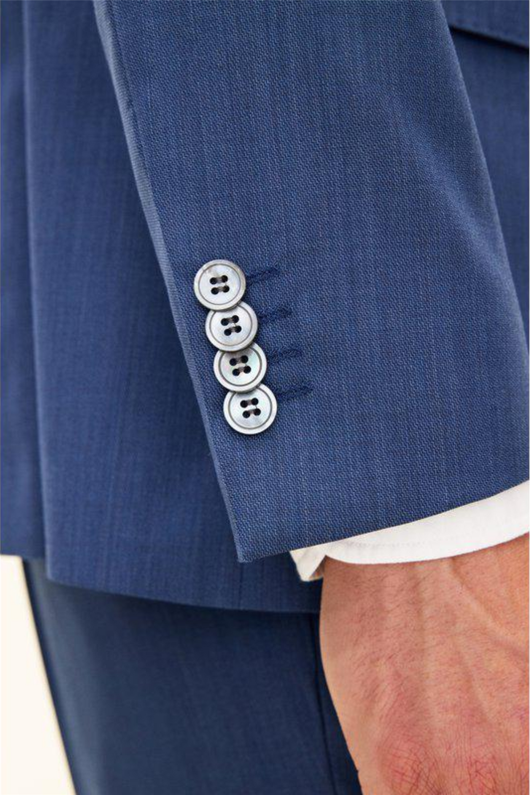 Fogerty Regular Fit Wool Blazer Blue Tropic