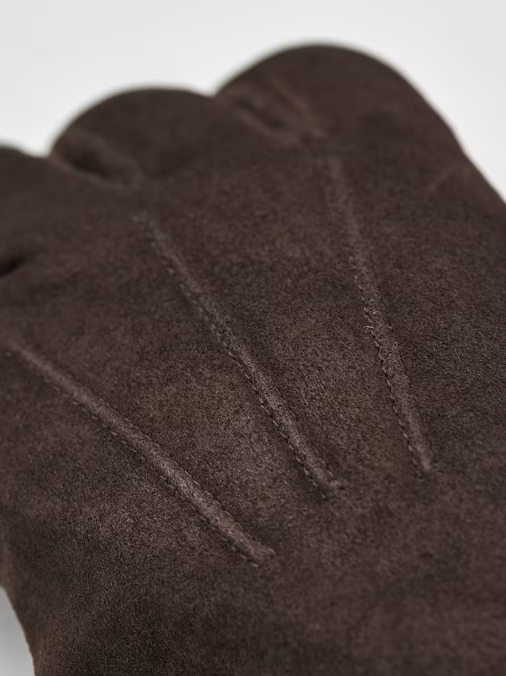 Robert Suede Leather Gloves Espresso