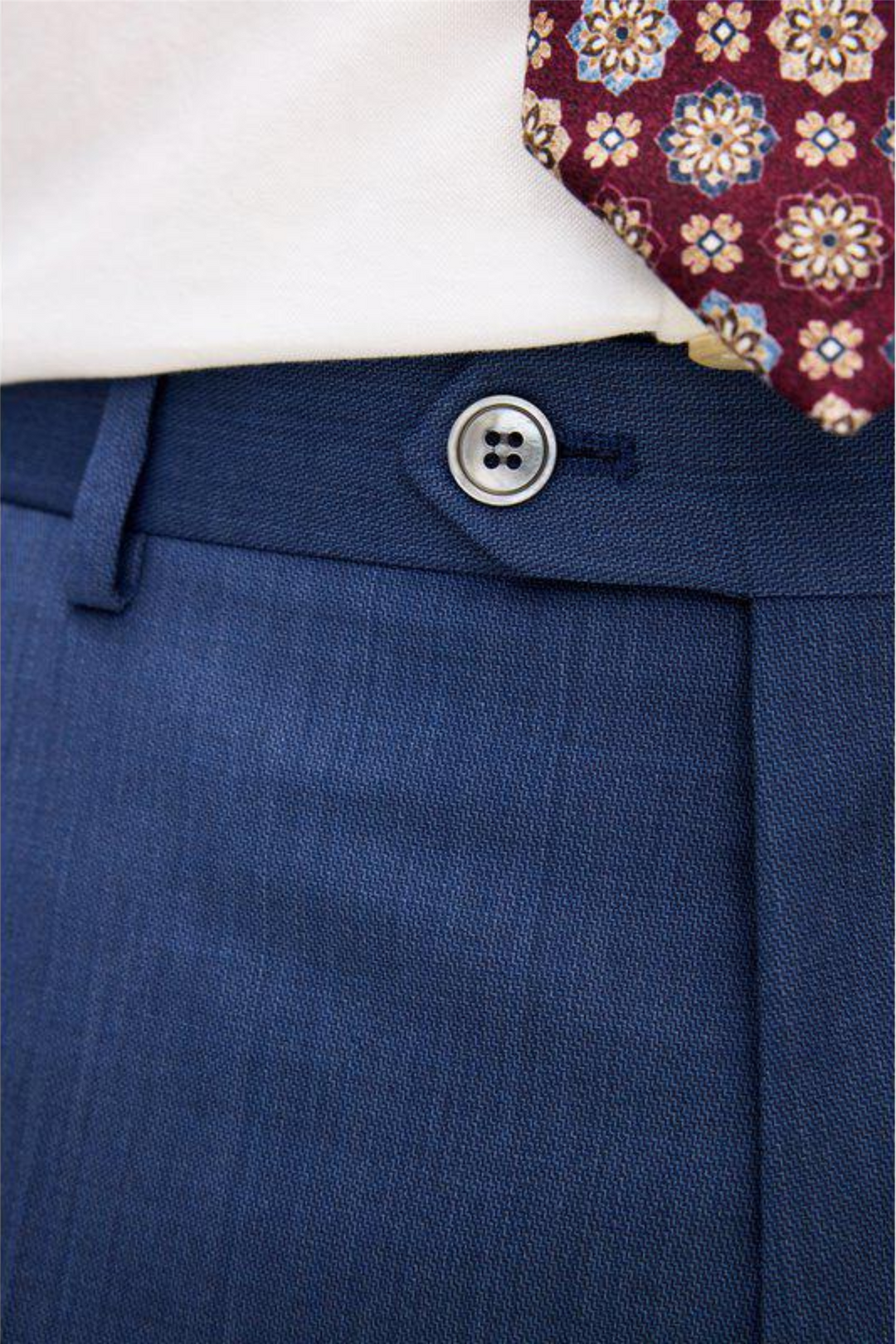 Dandy Wool Trousers Blue Tropic