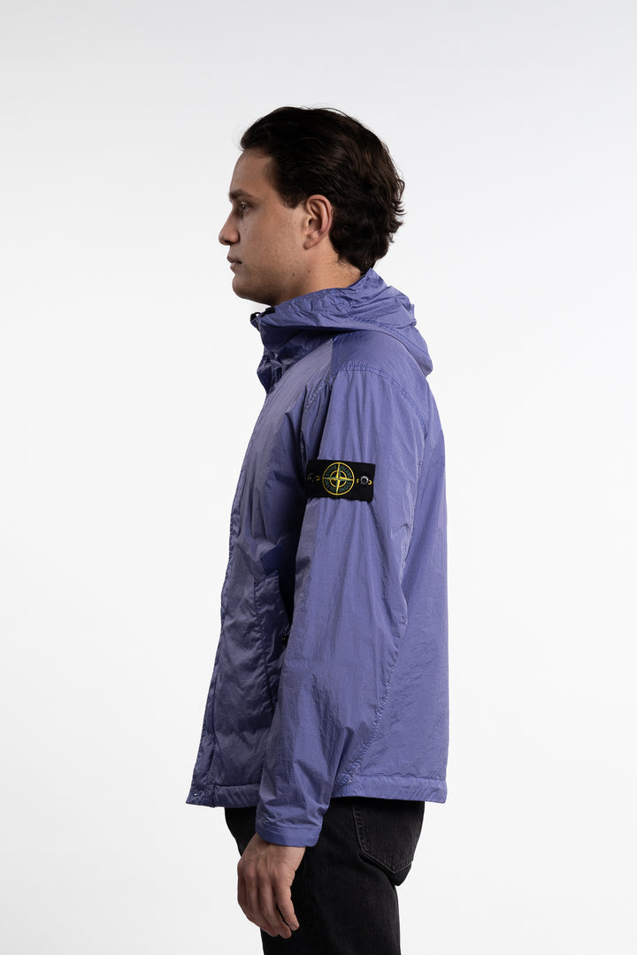 Garment Dyed Crinkle Reps Ny Short Parka Purple