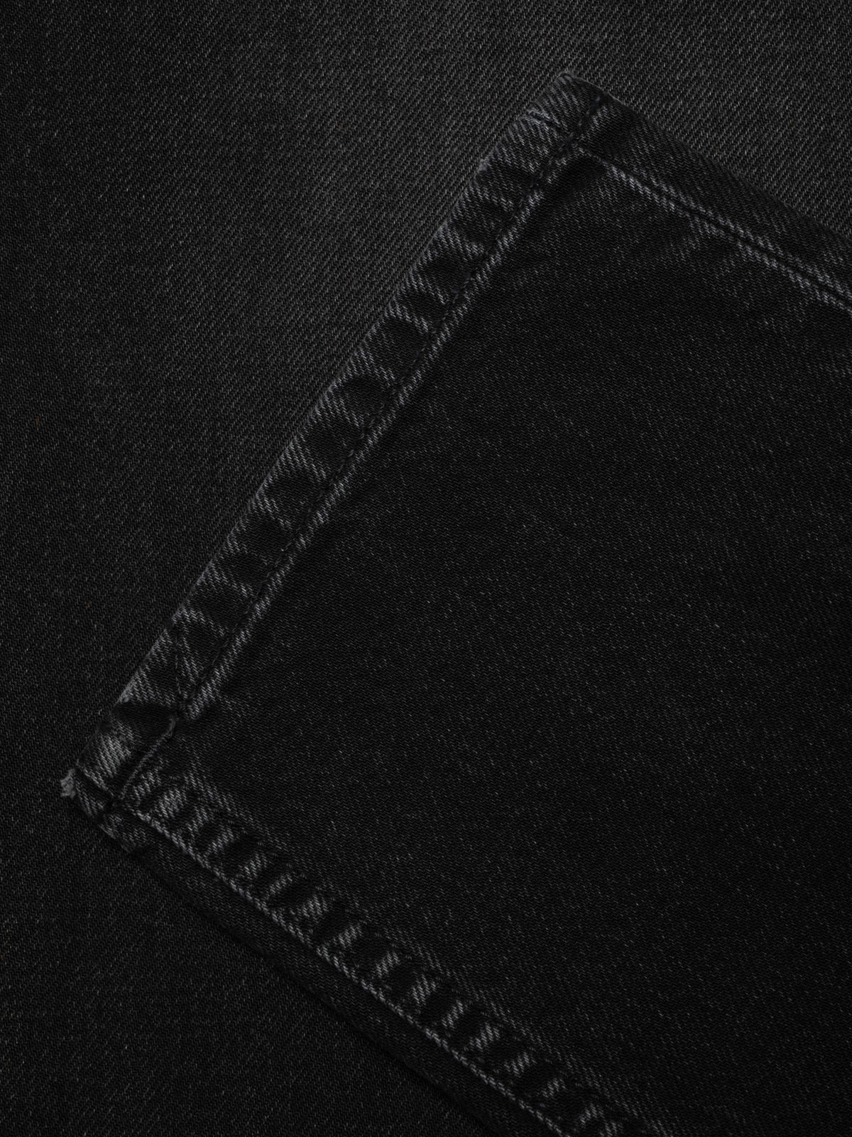 Solid Ollie Slim Fit Jeans Black Force