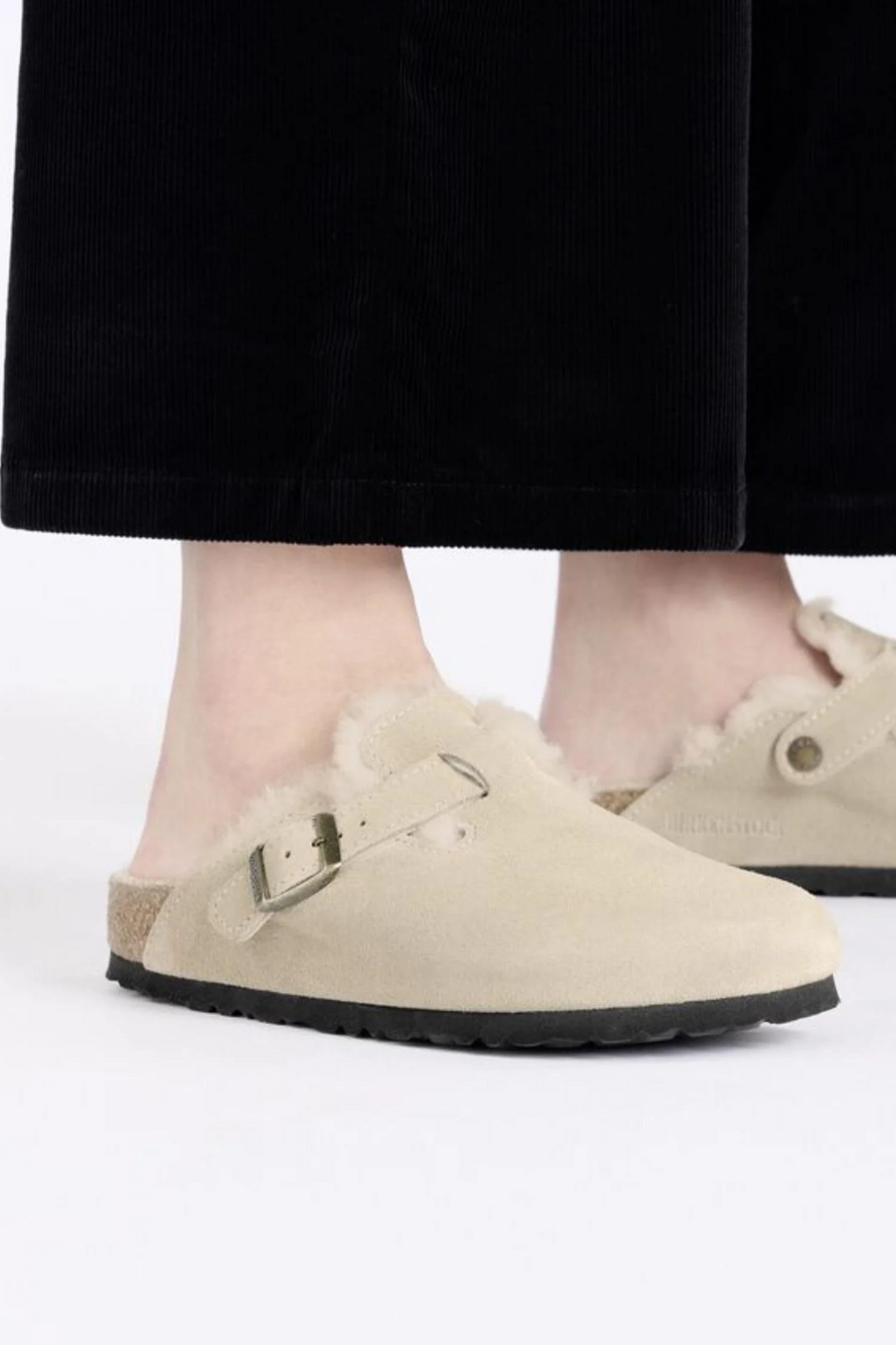 Women's Boston Shearling- Taupe