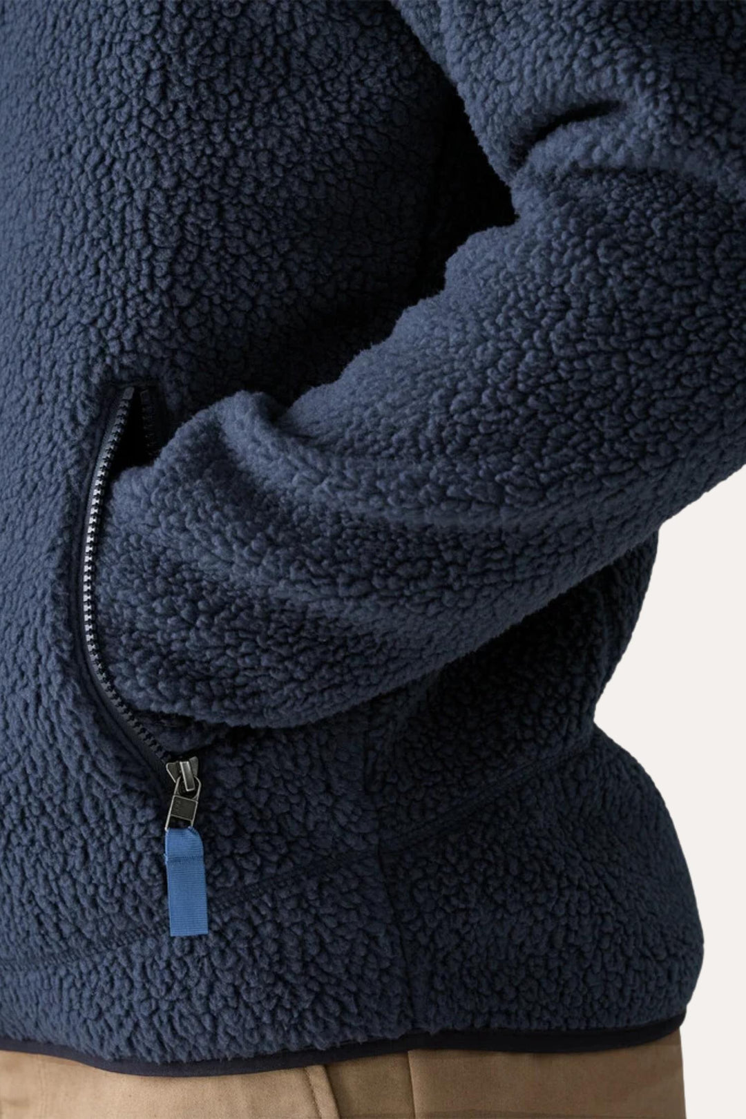 M Retro Pile Jkt New Navy w/Sunken Blue