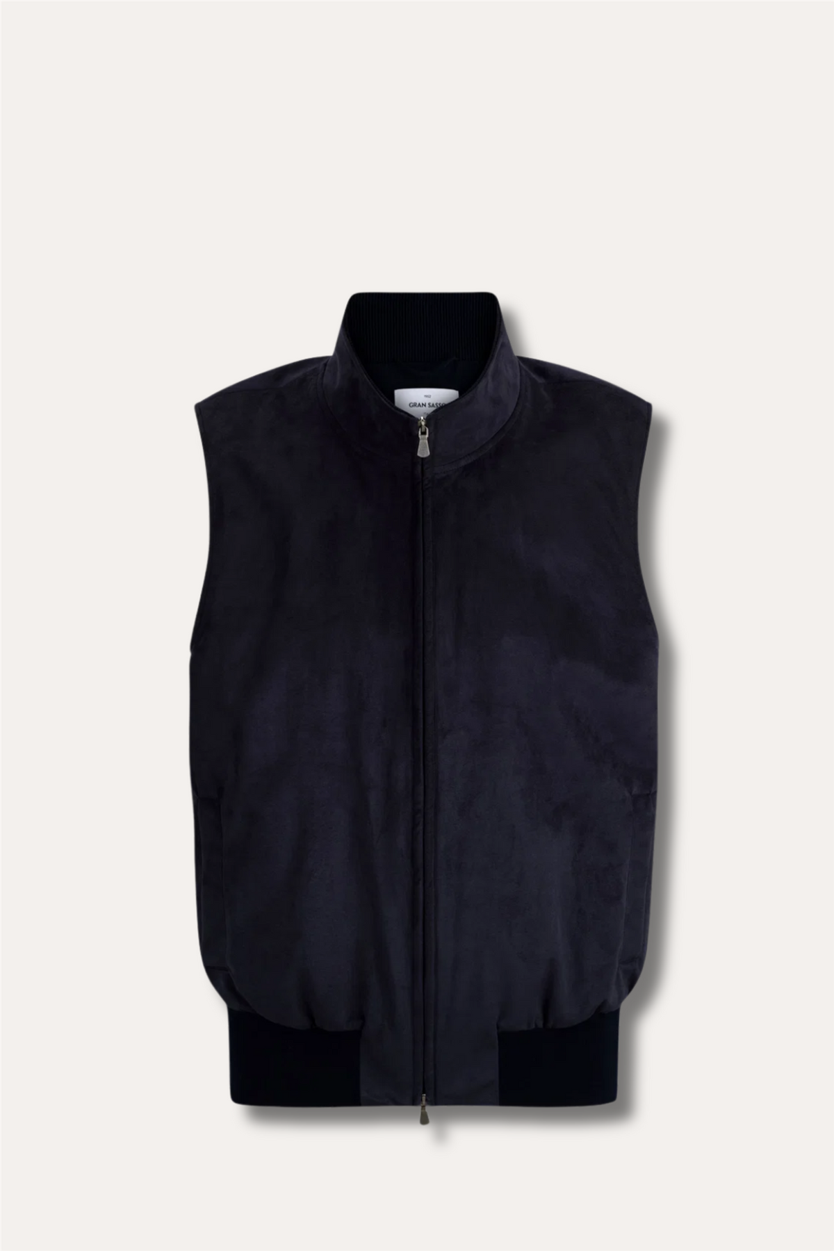 Alcantara Vest Navy