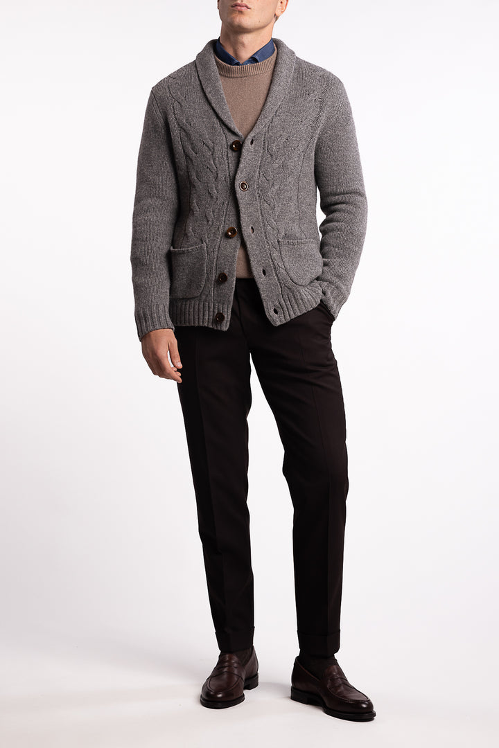 Nackington Cardigan Grey