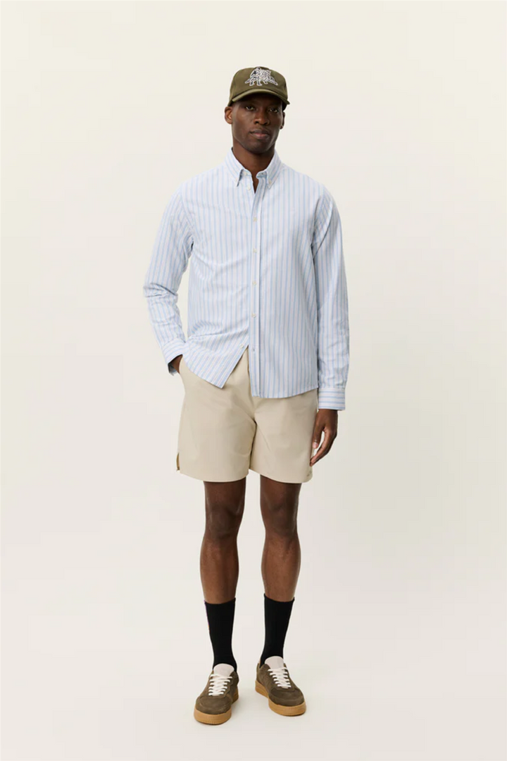 Konrad Striped Oxford Shirt Allure