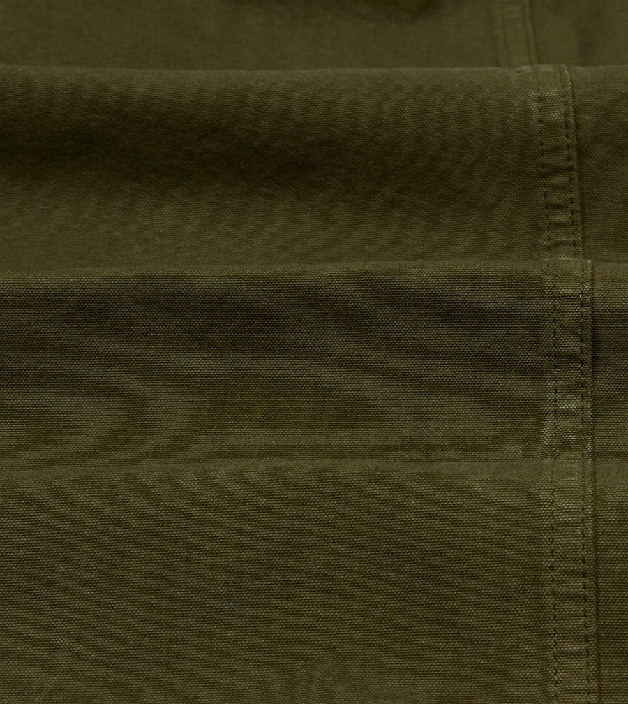 Cotton Duck Canvas Five-Pocket Chore Jacket Olive