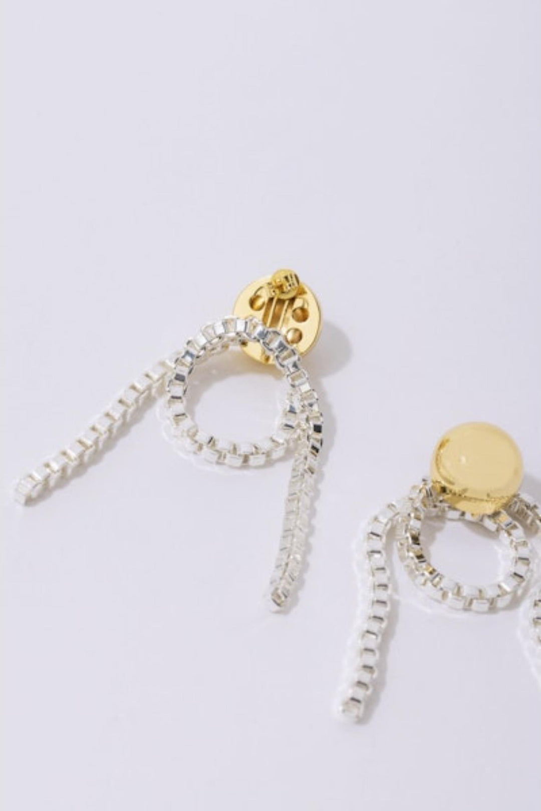 Chain Loop Earrings- Gold/Silver