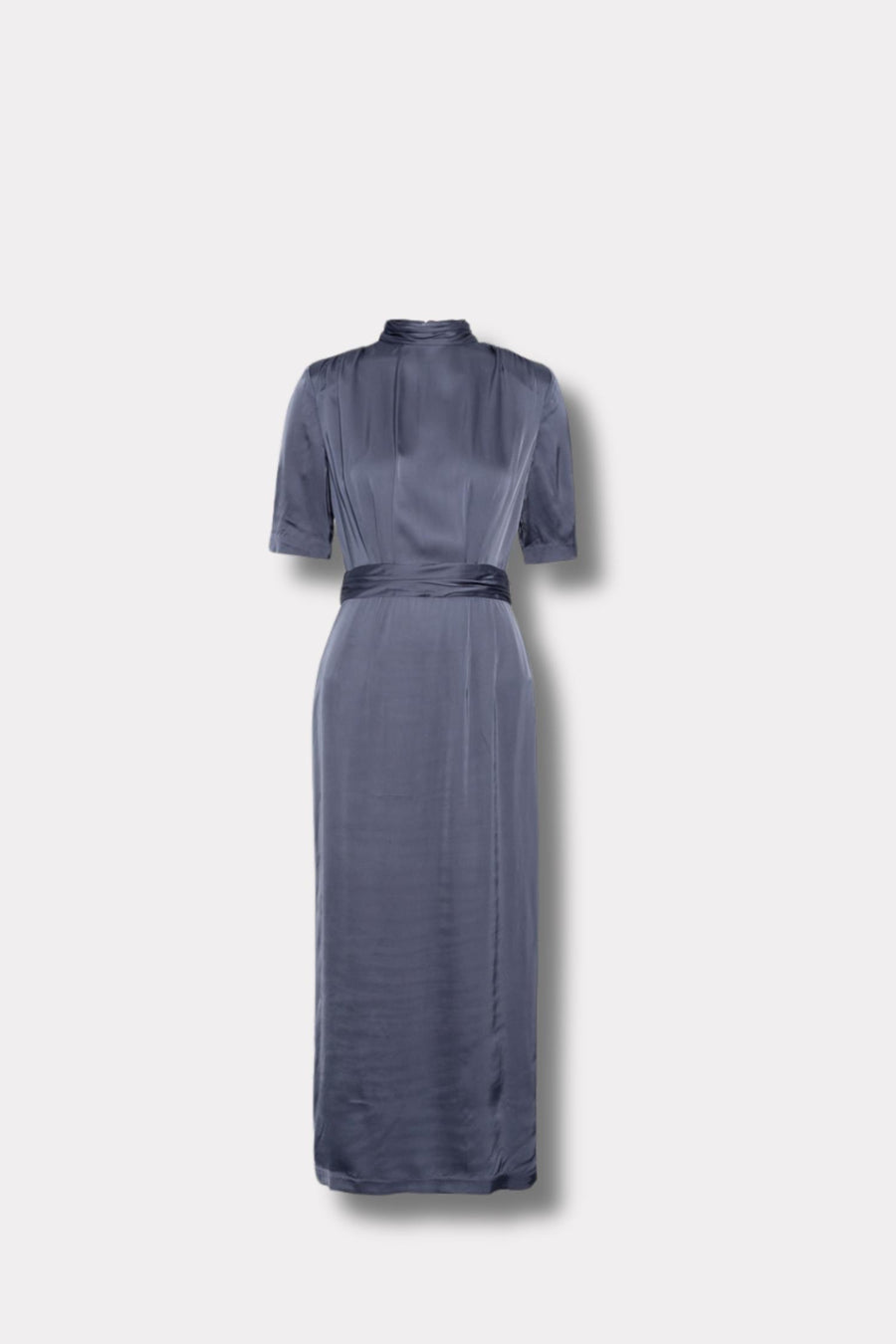 Beronia Dress- Mid Blue