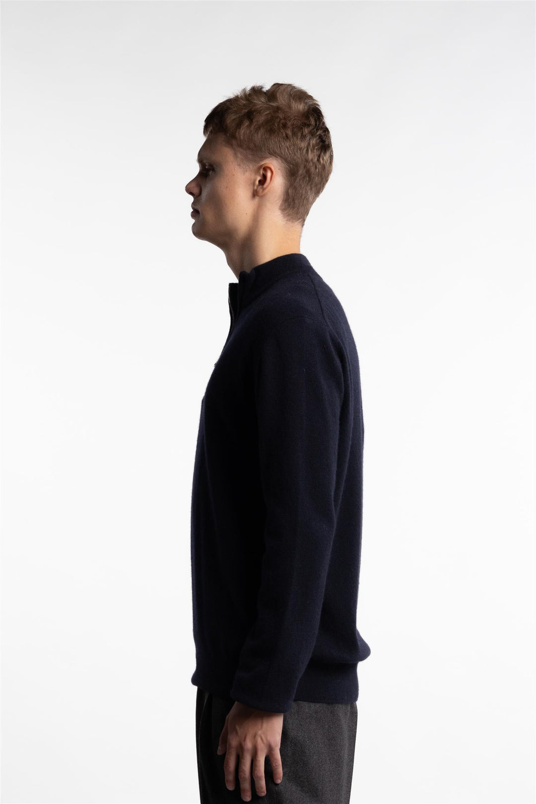 Patton Half Zip Navy