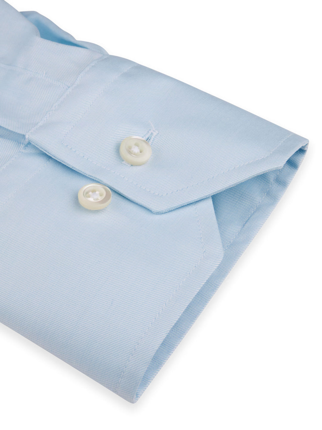 Slimline Twill Shirt Light Blue
