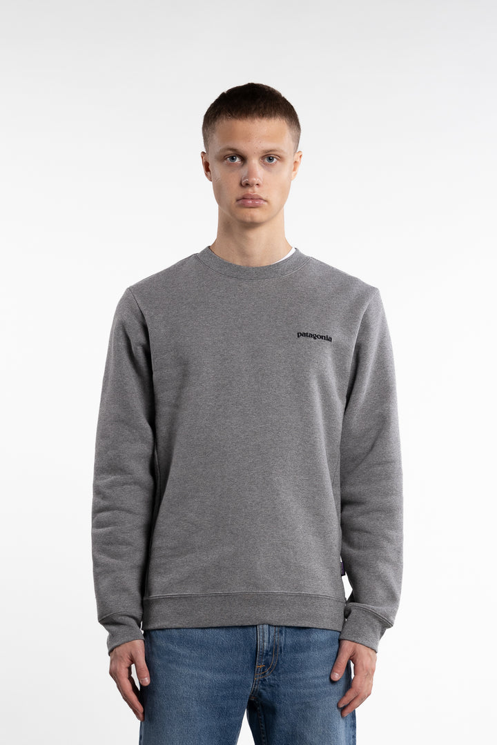 Fitz Roy Icon Uprisal Crew Sweatshirt Gravel Heather