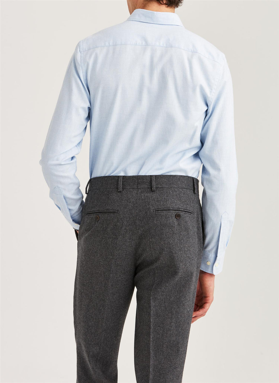 Watts Flannel Shirt Slim Fit Light Blue