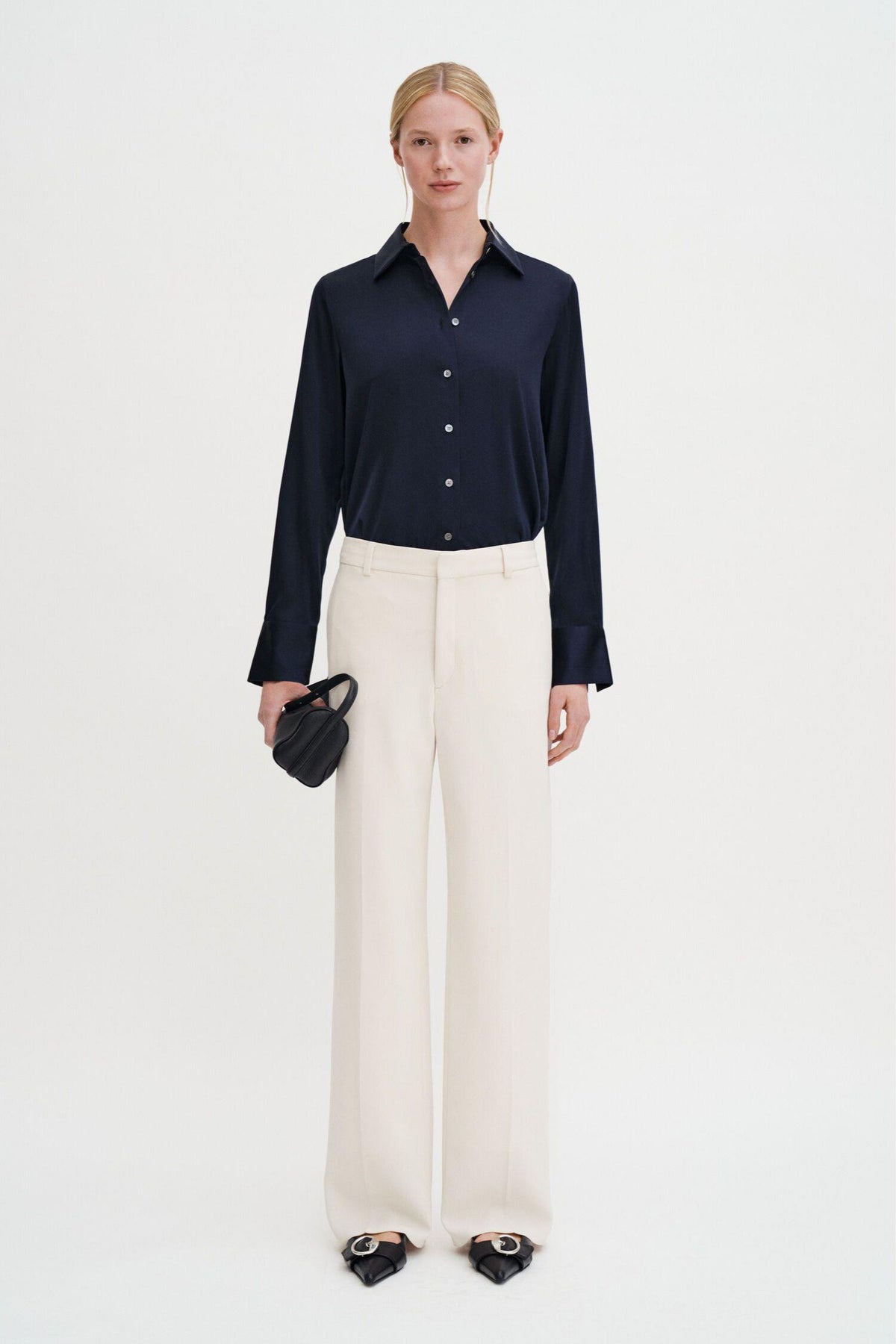 Hutton Trouser- Ivory
