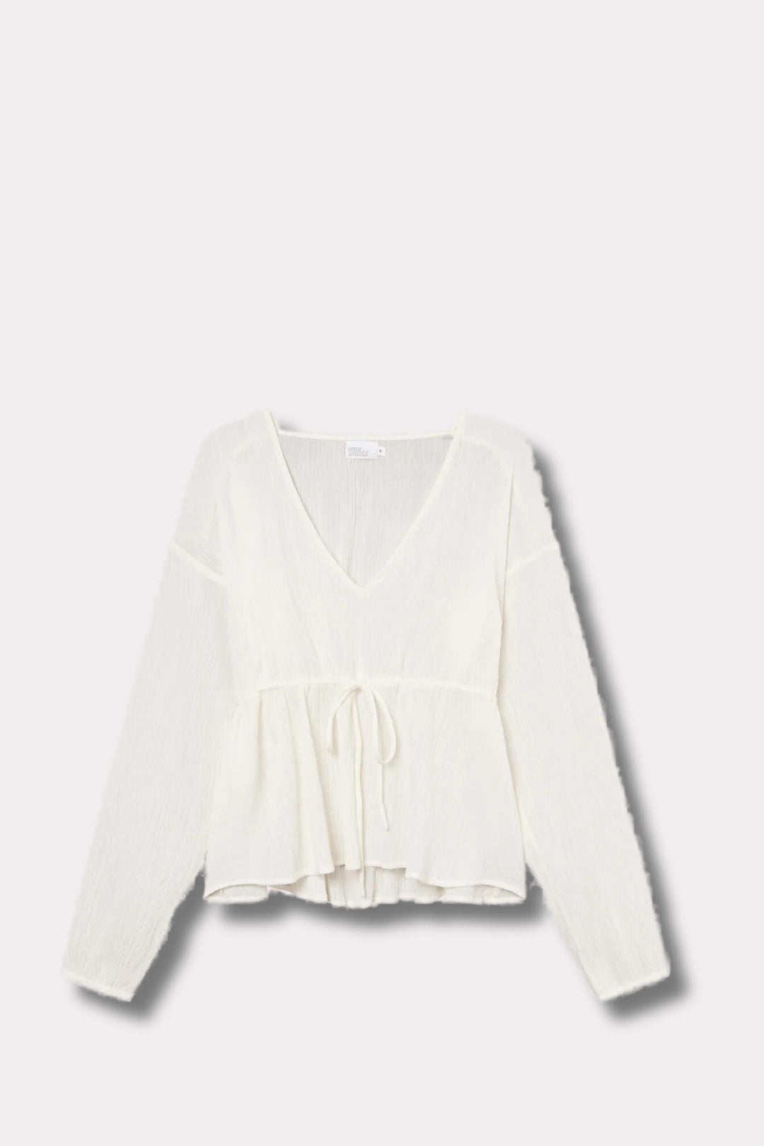 Wave Blouse- Ecru