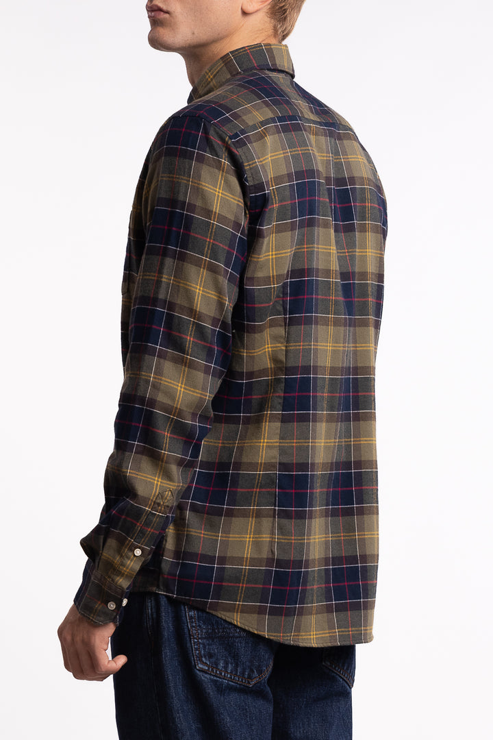 Fortrose Tailored Long-Sleeved Shirt Classic Tartan