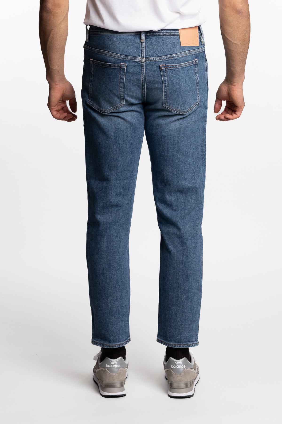 River Carrot Fit Jeans Mid Blue