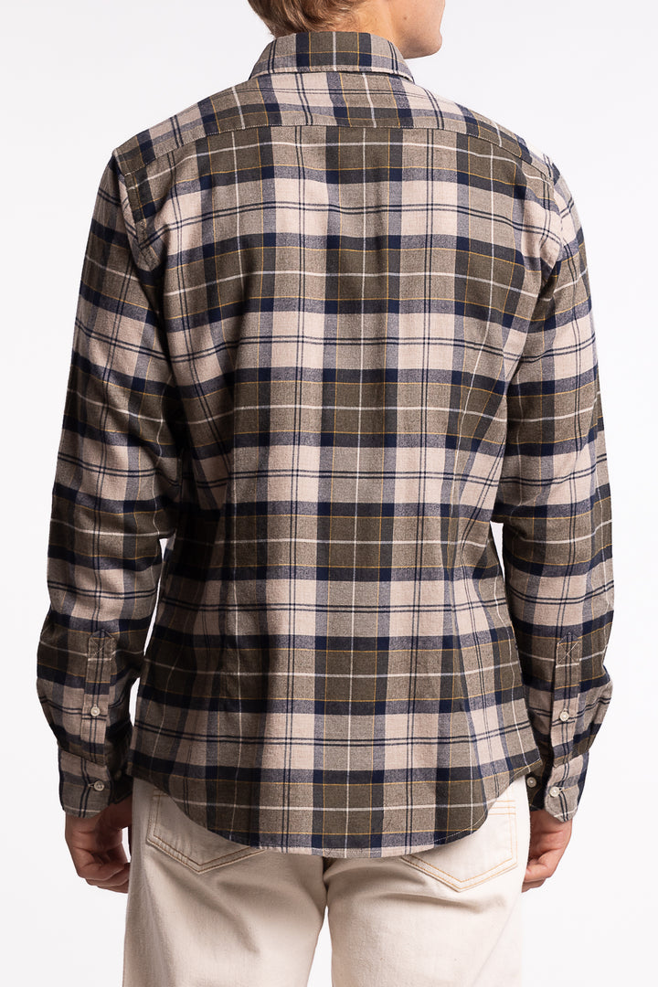 Fortrose Tailored Long-Sleeved Shirt Forest Mist