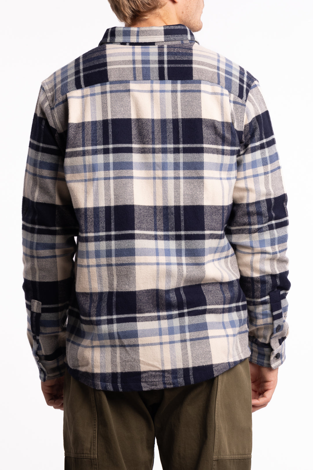 M Fjord Flannel Shirt Hibernate: Sunken Blue