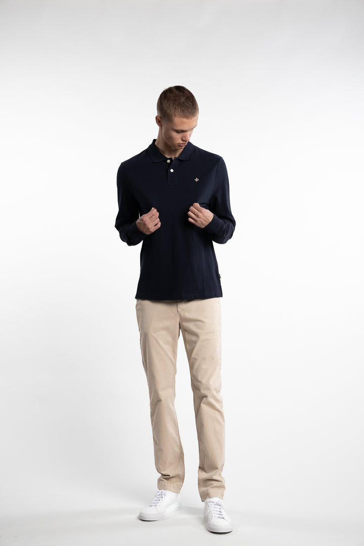 Camden LS Polo Old Blue