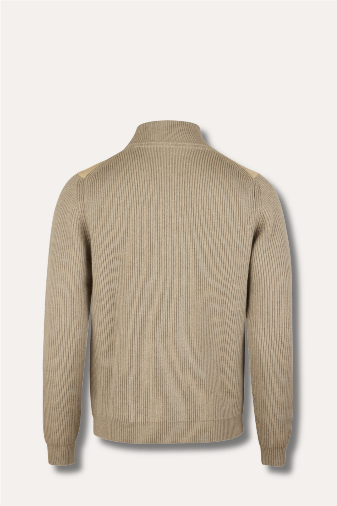Light Beige Alcantara Cardigan