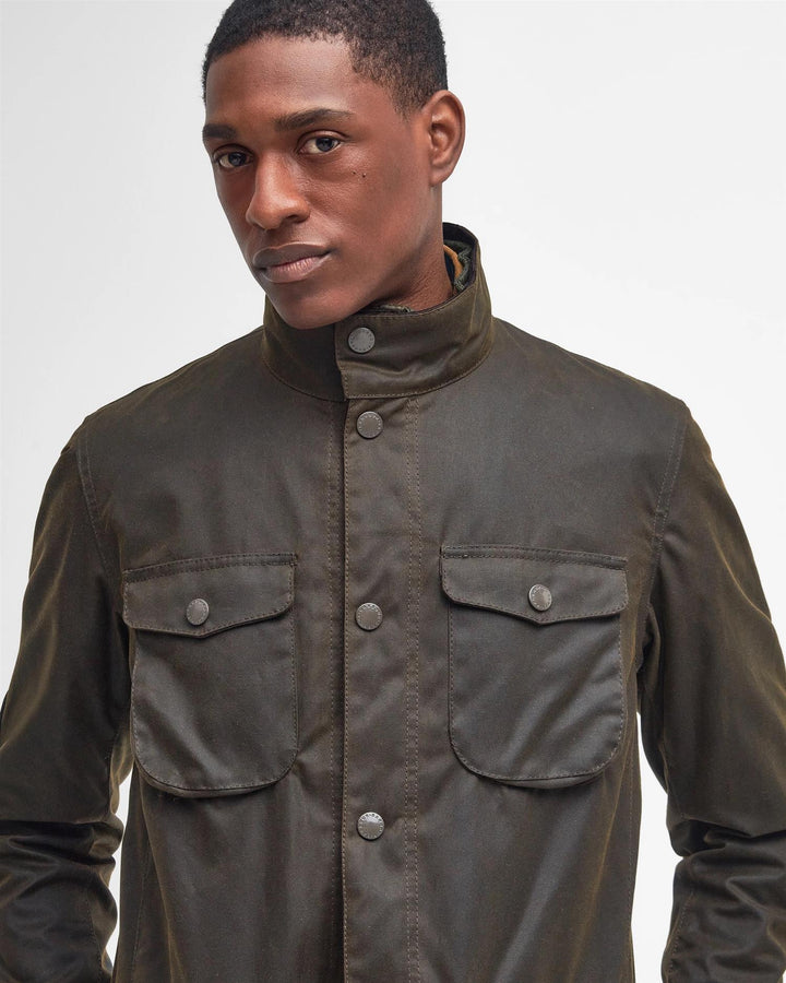 Ogston Wax Jacket Olive