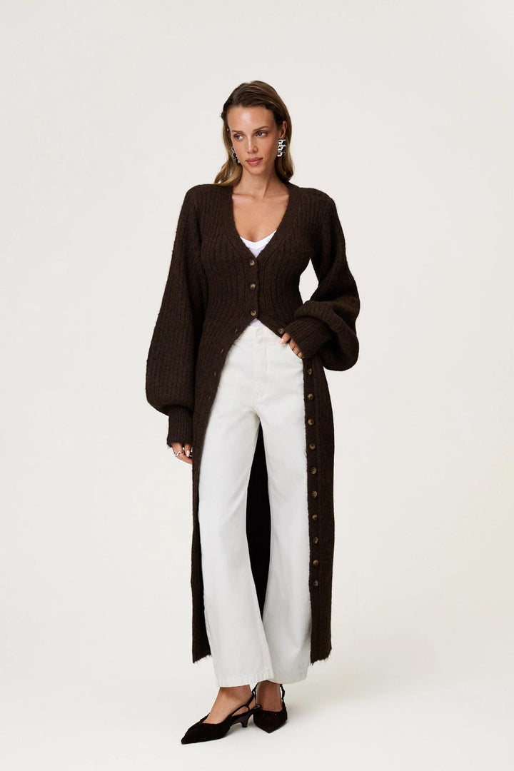 Montana Dress- Brown Melange