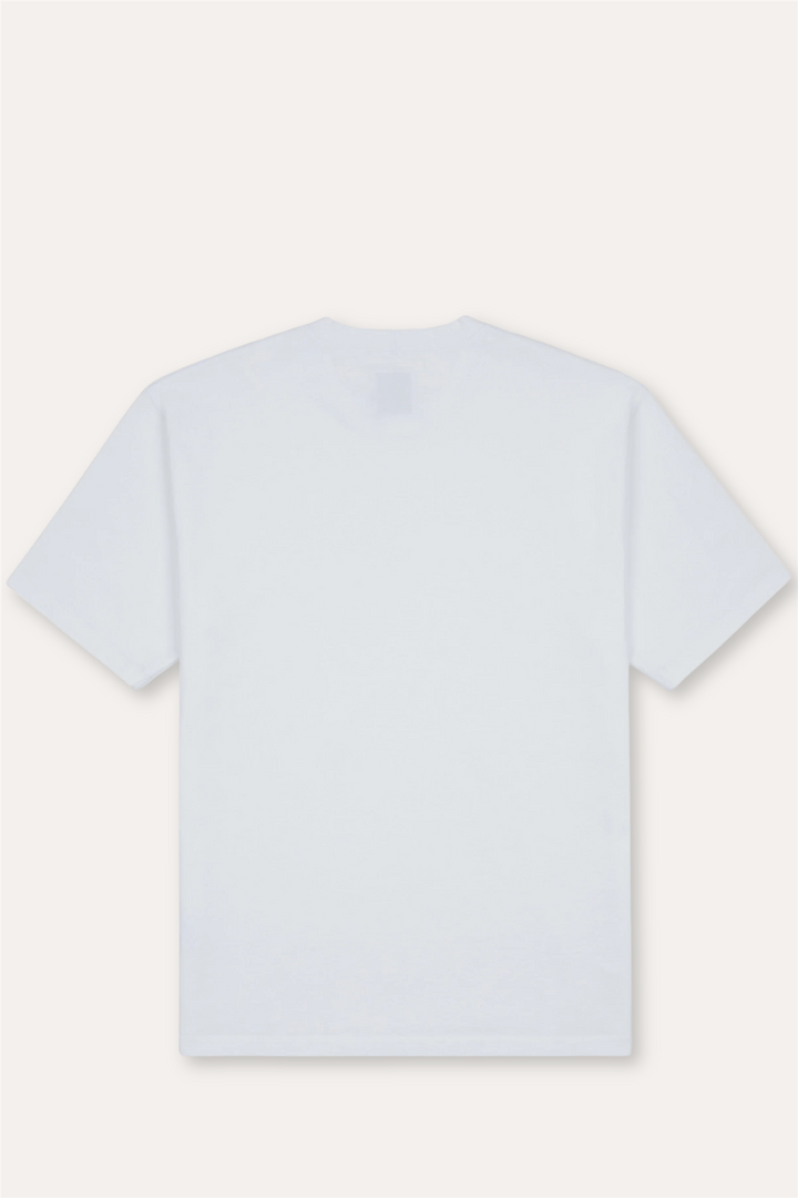 White 'Blackthorn' Embroidered Short-Sleeve Hiking T-Shirt