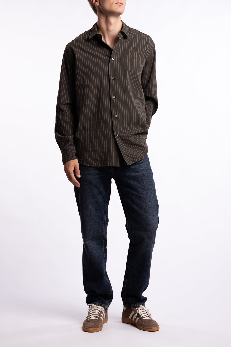 Gritty Jackson Straight Fit Jeans Blue Soil