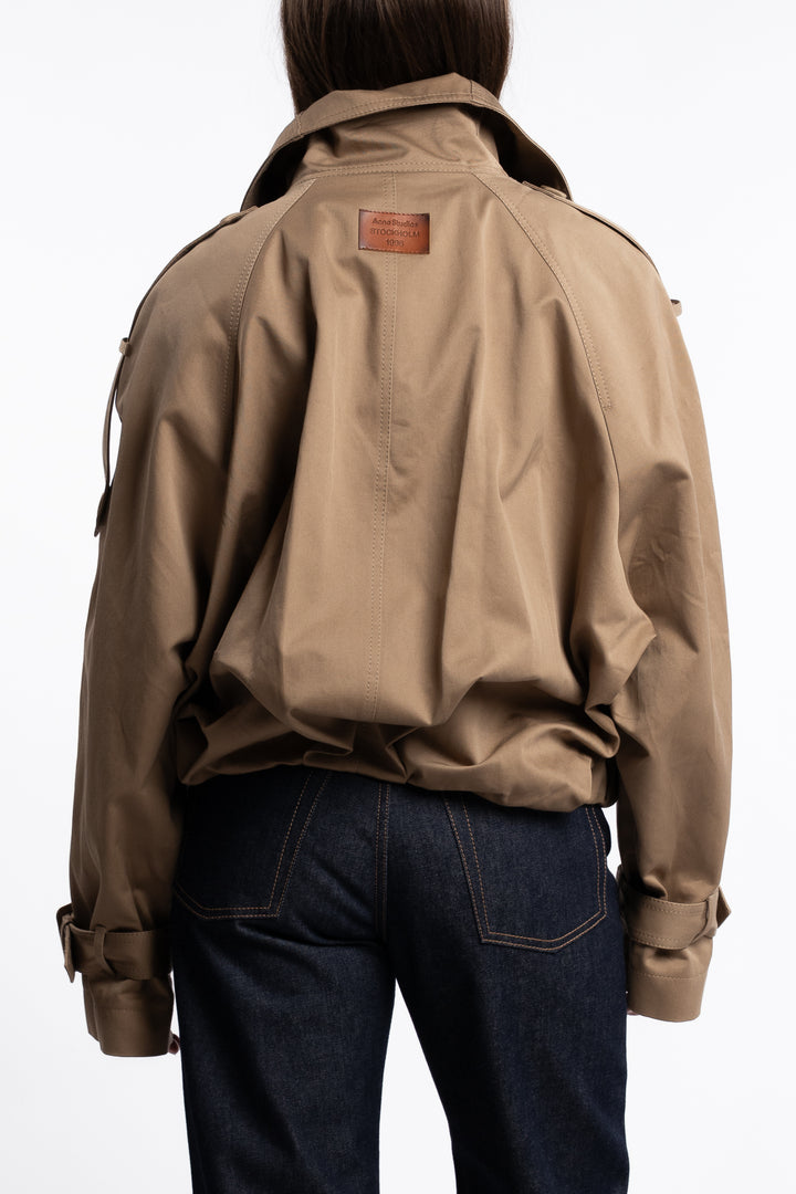 Twill Jacket- Mud Beige