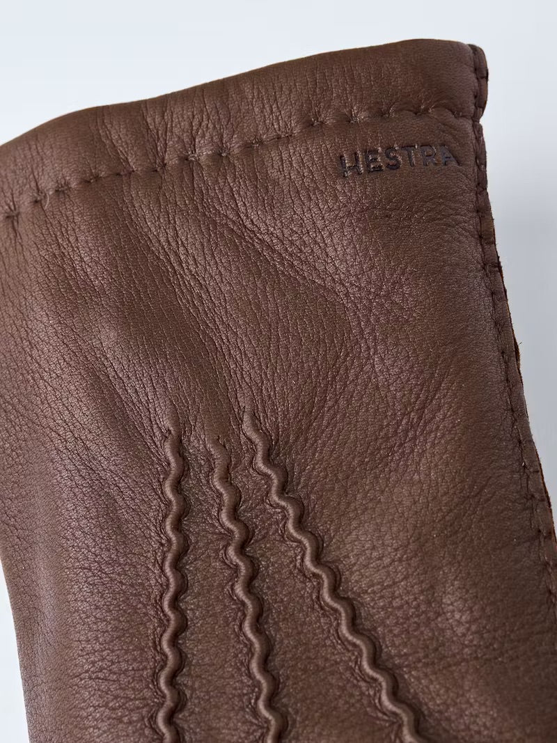 Matthew Deerskin Gloves Chocolate