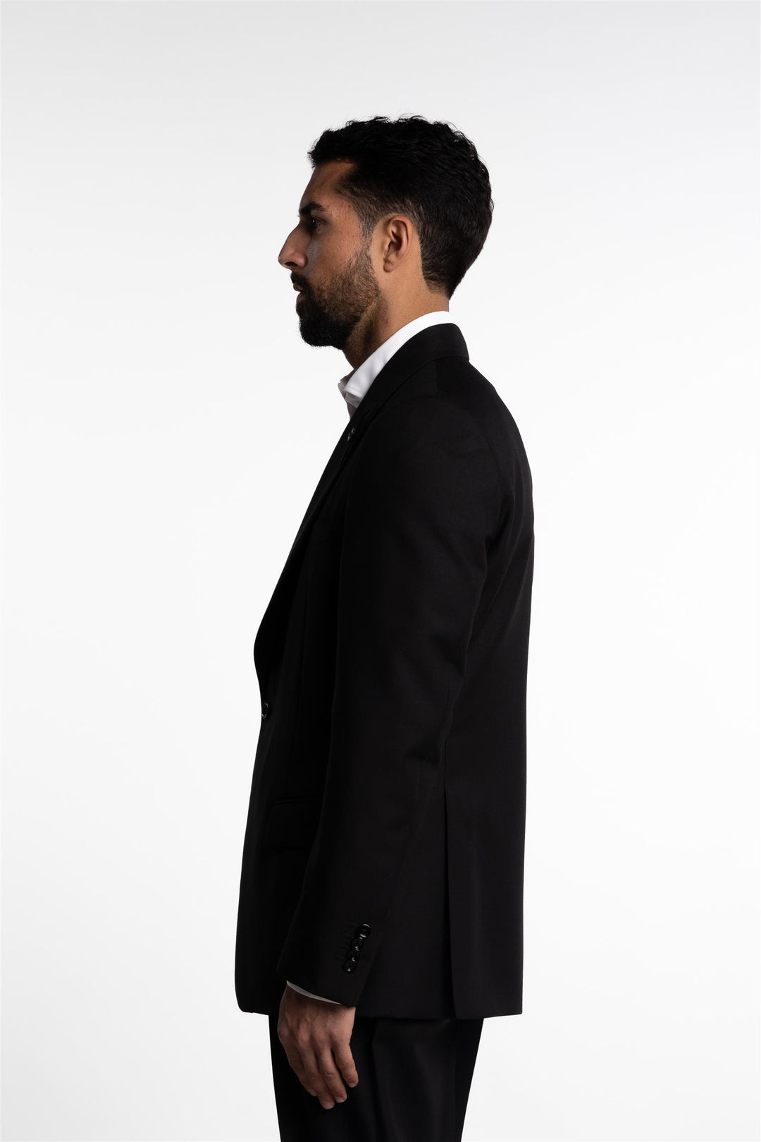 Attitude Wool/Mohair Blazer Black