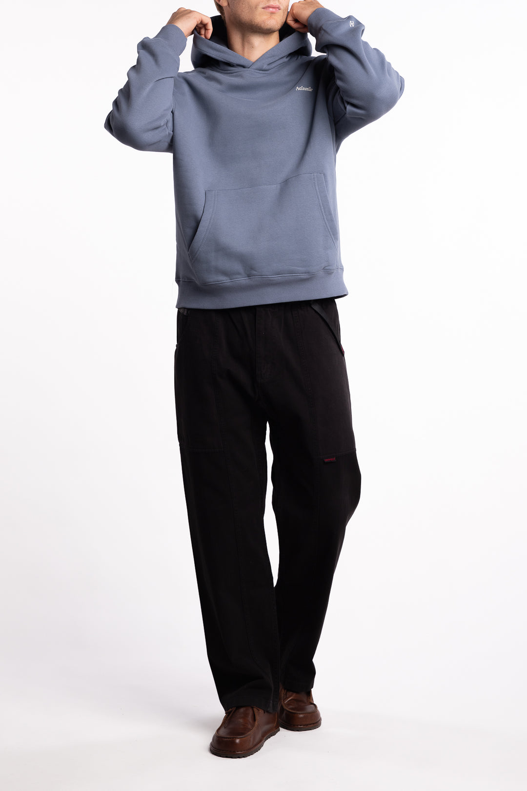 M Regular Hoodie Blue