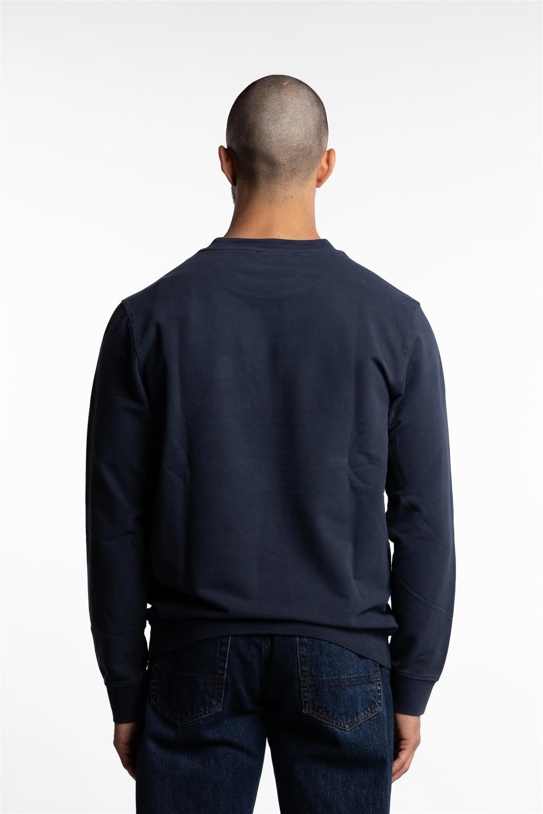 Knitted Sweatshirt Navy