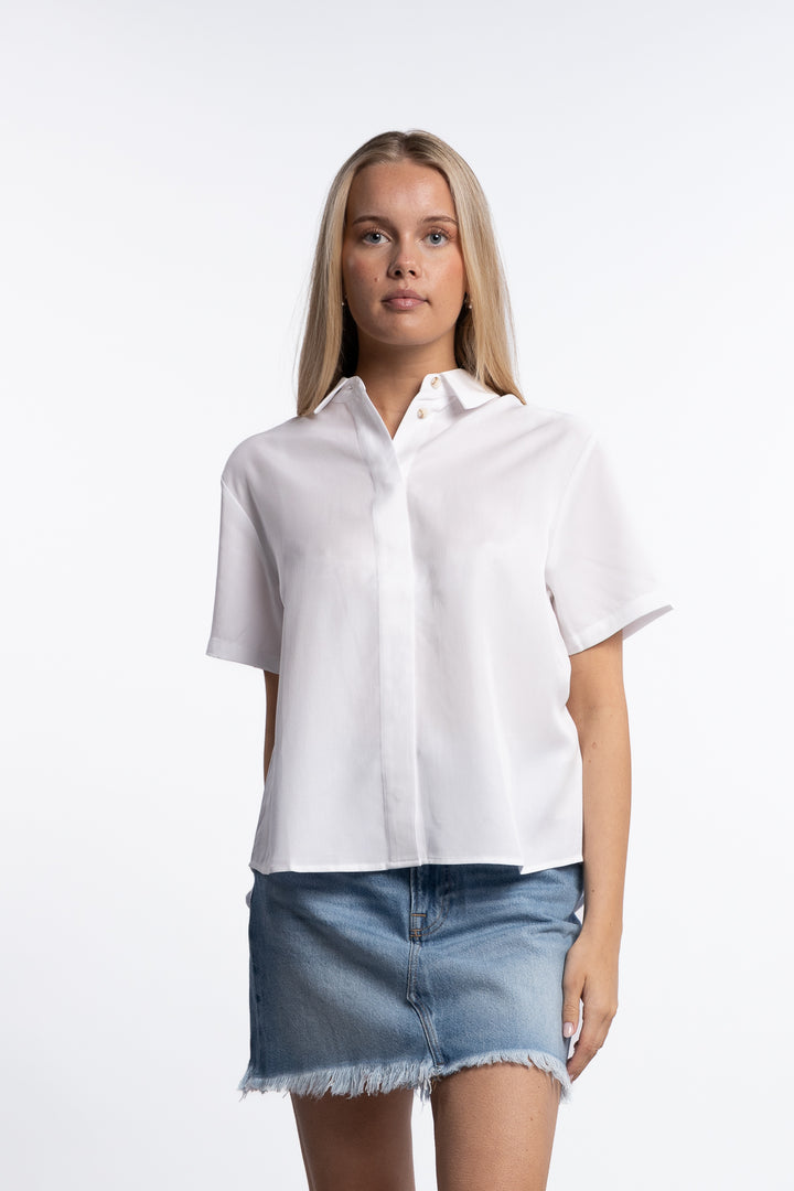 Mina SS shirt 14028- White