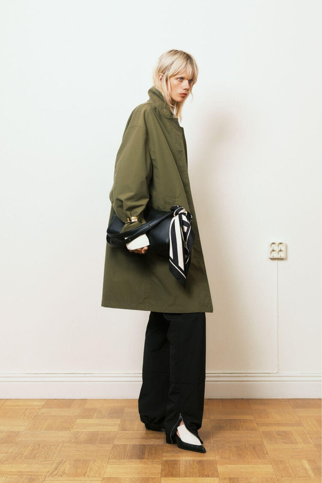 Cassie Car Coat - Laurel Green