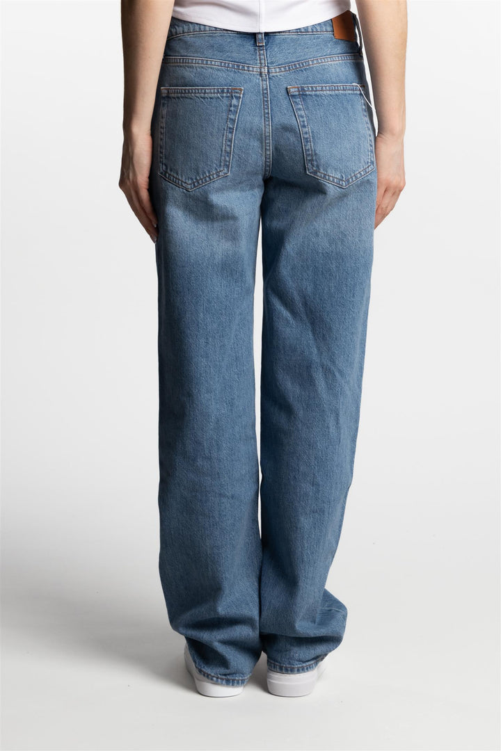 Gavin Long Jean Relaxed Straight- Atlantic Blue