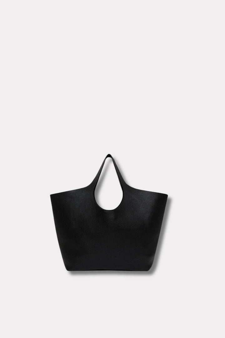 Lili Tote- Black Pebbled