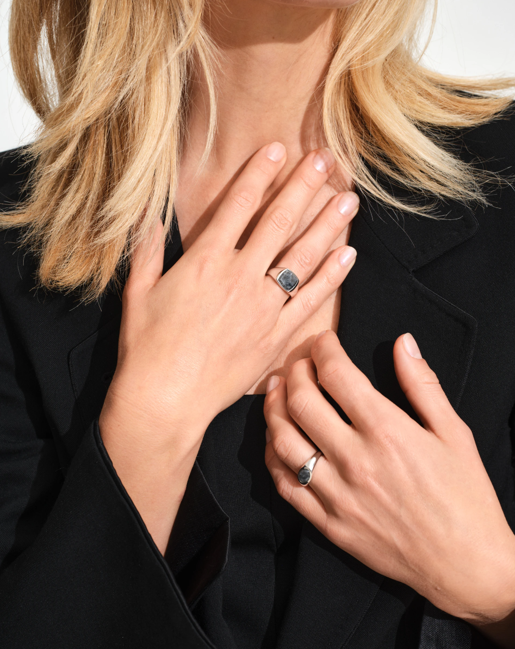 Women's Kay Ring Larvikite