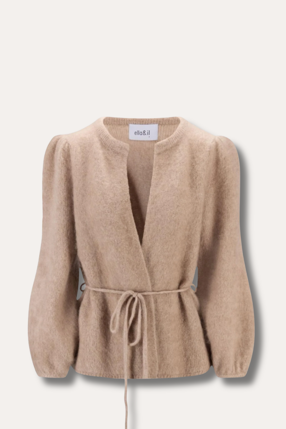 Fredrikke Chunky Cardigan- Hazel beige