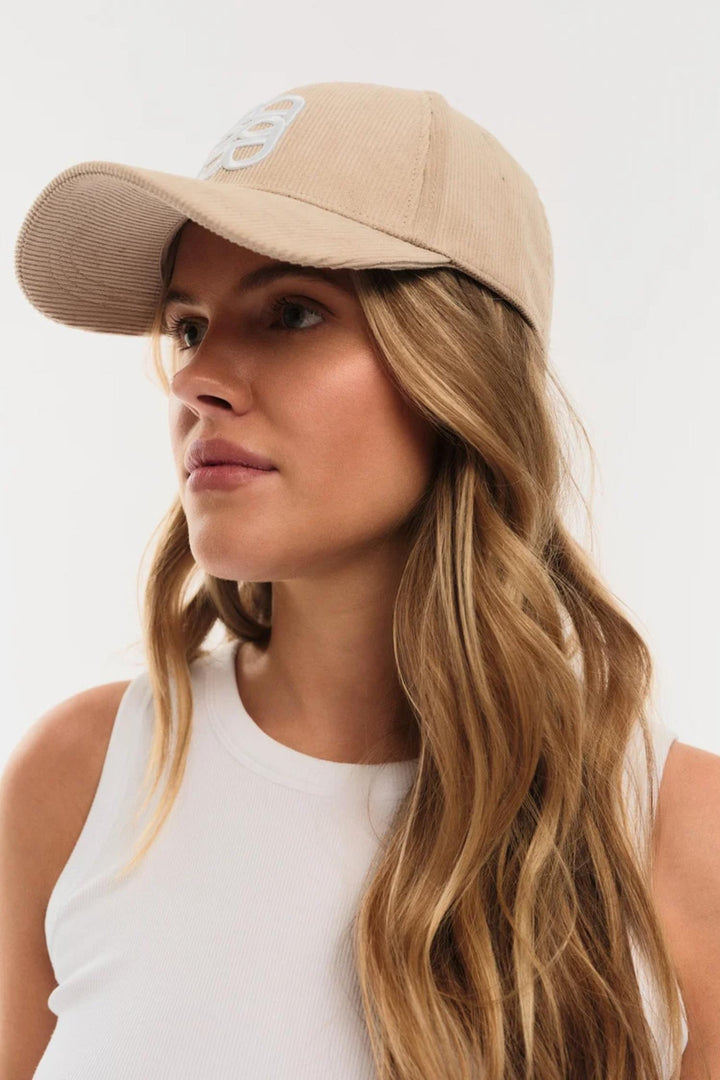 Philly Cord Cap- Beige