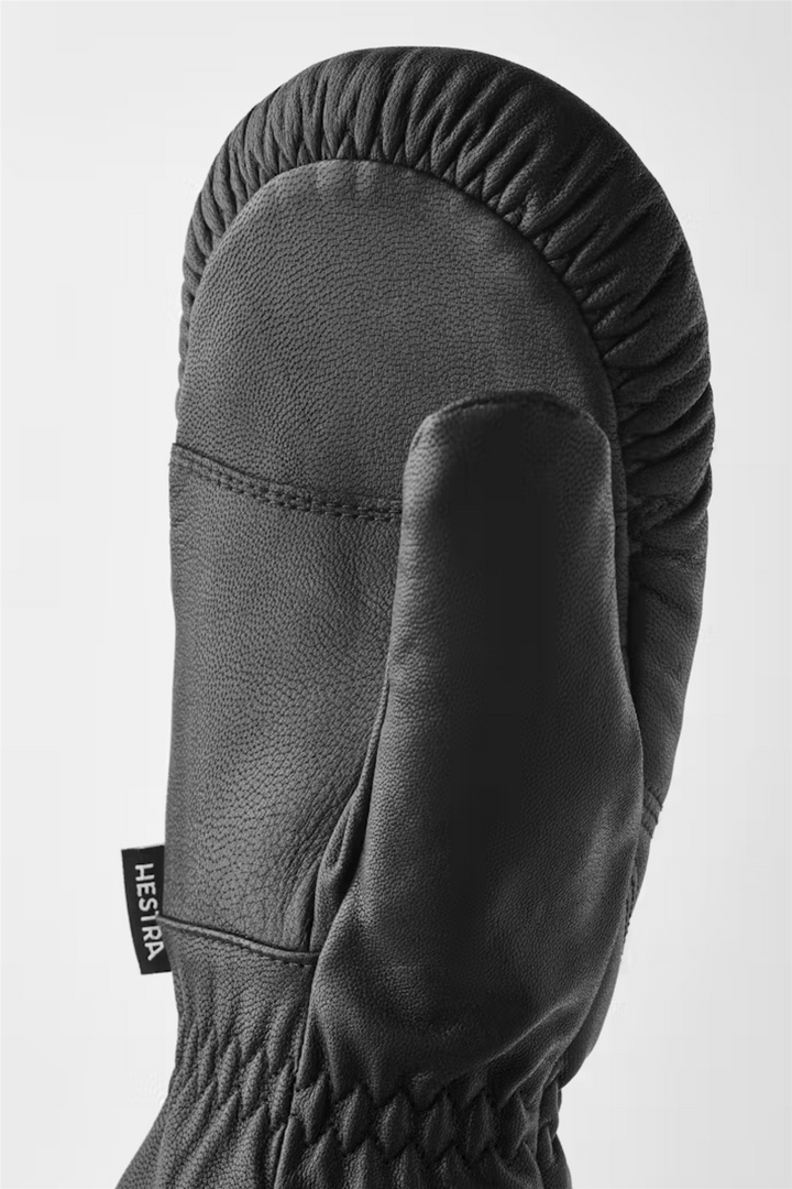 Leather Box Mitt Black