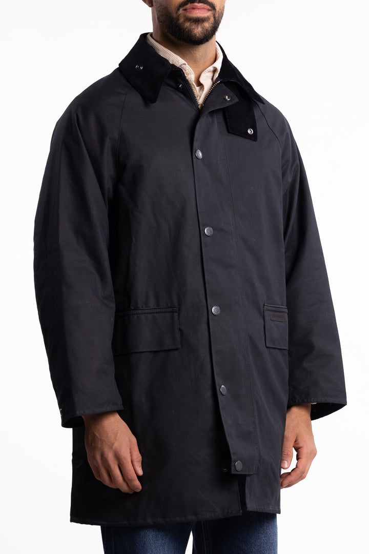 Country Wax Mac Jacket Navy
